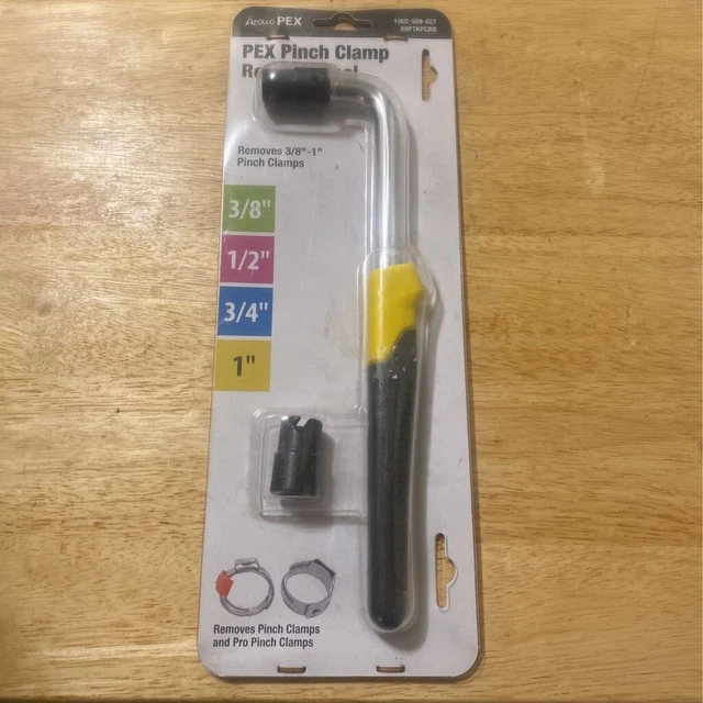 APOLLO PEX PINCH Clamp Removal Tool 69PTKPCRR 3/81" Pipe Pro Fits 1/2
