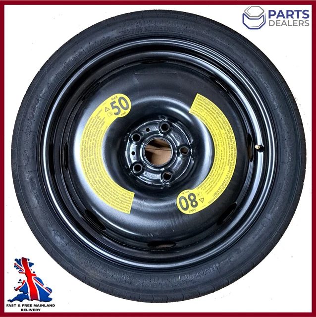 SPARE WHEEL VW Tiguan Audi Q3 Q2 Skoda Space Saver 125/70 R18 Tyre