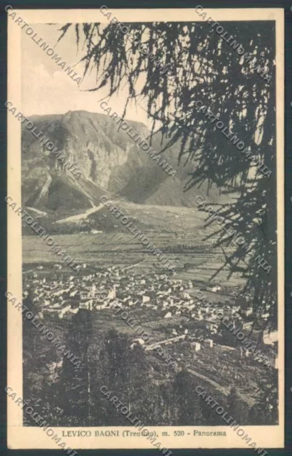 Trento Levico Terme Postcard ZB0800