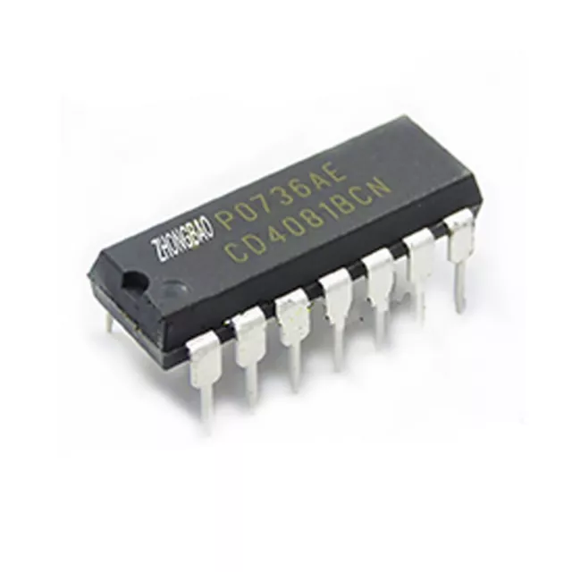 10Pcs  Cd4081Bcn Ic 2-In And Gate Quad 4081 Cd4081
