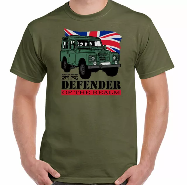4X4 T-Shirt 90 110 127 Of the Realm Mens Land Off Road Roading
