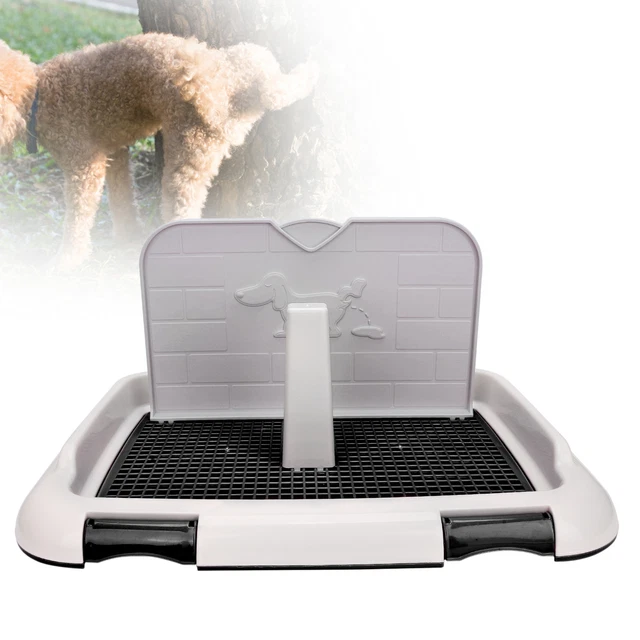 Dog Toilet Indoor Puppy Training Toilet Black Cat Potty Fence Dog Scheduled Chp
