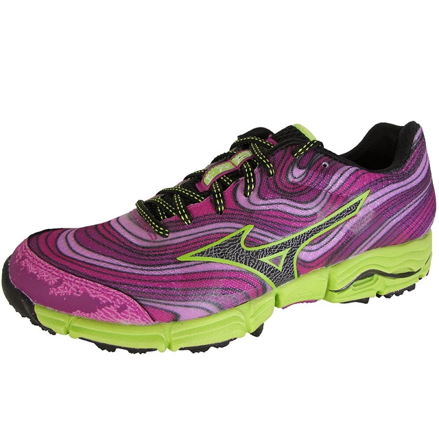 MIZUNO FEMMES VAGUE Kazan Trail Course Chaussures Baskets Baie