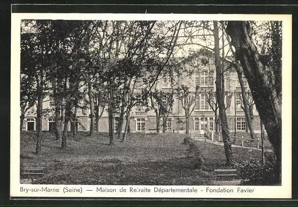 CPA Bry-sur-Marne, Departmental Retirement House, Favier Foundation