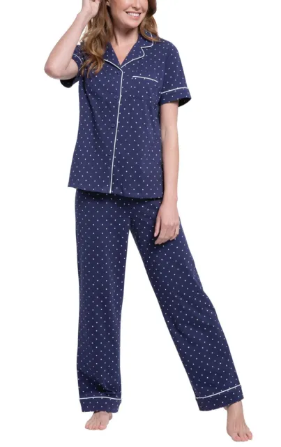 PajamaGram Womens Petite Pajama Sets - Winter Pajamas for Women