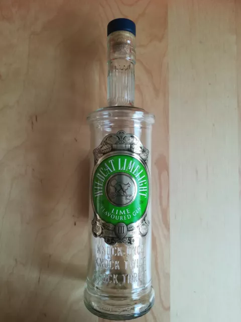 Wildcat Limelight Lime Gin Bottle  - Empty 70cl