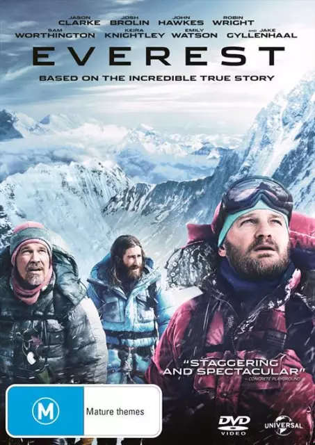 Everest Clarke Knightley Gyllenhaal Classic DVD R4 BRAND NEW/SEALED