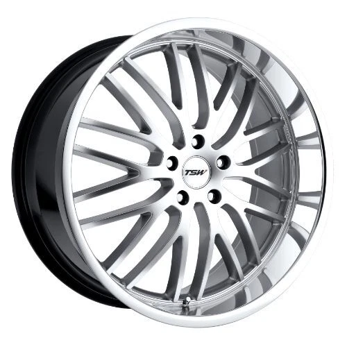 17x8 TSW Snetterton Hyper Silver W/Mirror Cut Lip Wheels 5x120 (35mm) Set of 4 17x8 TSW Snetterton Hyper Silver W/Mirror Cut Lip Wheels 5x120 (35mm) Set of 4