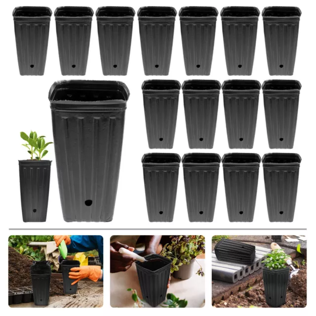 30 Pcs Vaso Alto Per Pp Contenitori Piante Da Vasi Fiori