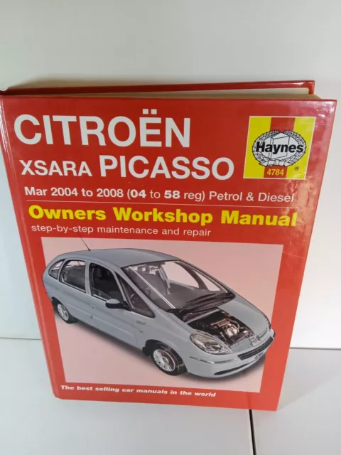 Citroen Xsara Picasso 2004-2008 Petrol & Diesel Haynes Owners Workshop Manual