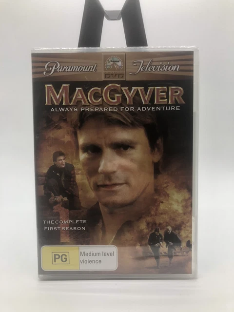 MacGyver Always Prepared For Adventure Season One PAL Region 4 DVd Brand New!