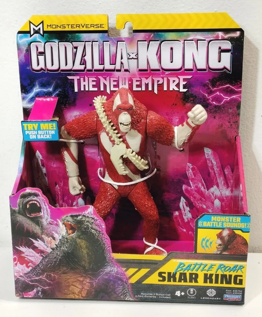 GODZILLA X KONG The New Empire Battle Roar Skar King Action Figure Toy