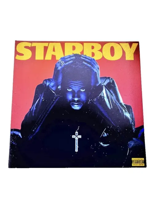THE WEEKND Starboy *YELLOW* ORIG 2017 Vinyl Record 2LP URBAN OUTFITTERS LTD  ED!