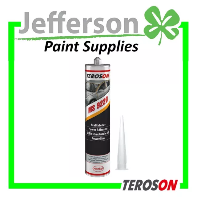 Teroson MS 9220 Flexible Sealant Black - 310 ml Cartridge