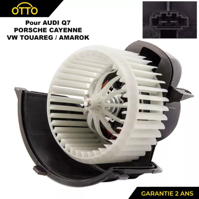 MOTEUR du Pulseur d'Air CHAUFFAGE 7L0820021M pour Q7 PORSCHE CAYENNE AMAROK