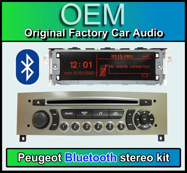 CAR RADIO POST RNEG1 BLUETOOTH CD NAVIGATION GPS PSA CITROEN C4 PICASSO C5  207