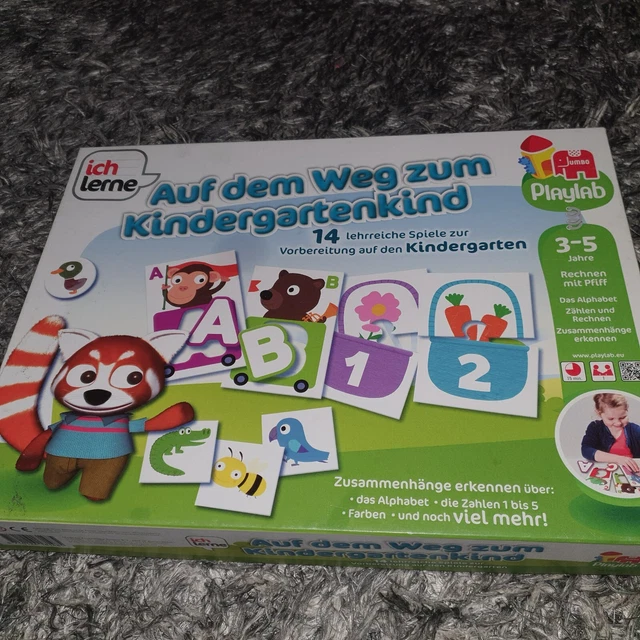 Jumbo 18148 - Ich lerne auf dem Weg zum Kindergartenkind Lernspiel