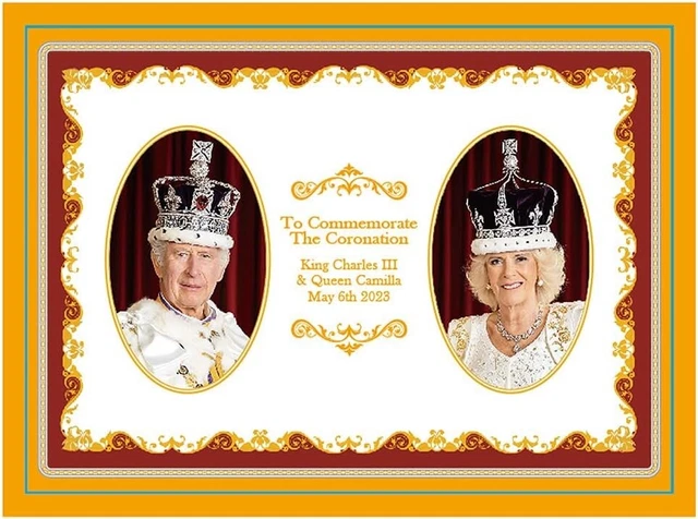 Birchcroft Porzellan-Fingerhut King Charles & Camilla Coronation 2023 - Limited Edition