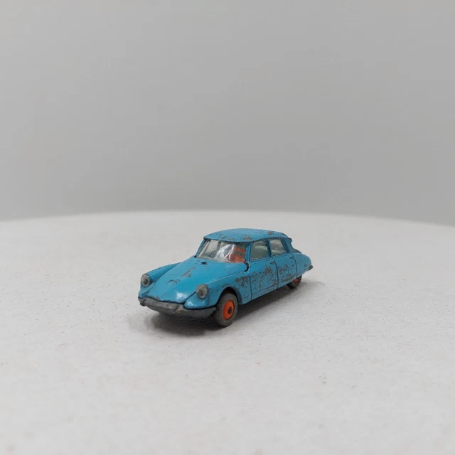 Citroën DS 21 Majorette Rail Route - Échelle 1/65 - Voiture Miniature Verte