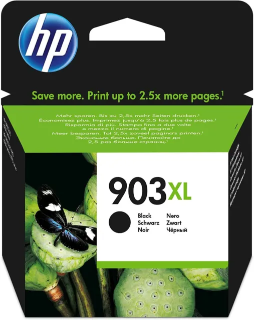 Cartuccia 903XL Nero, T6M15AE, Originale HP per Stampanti HP OfficeJet e Pro
