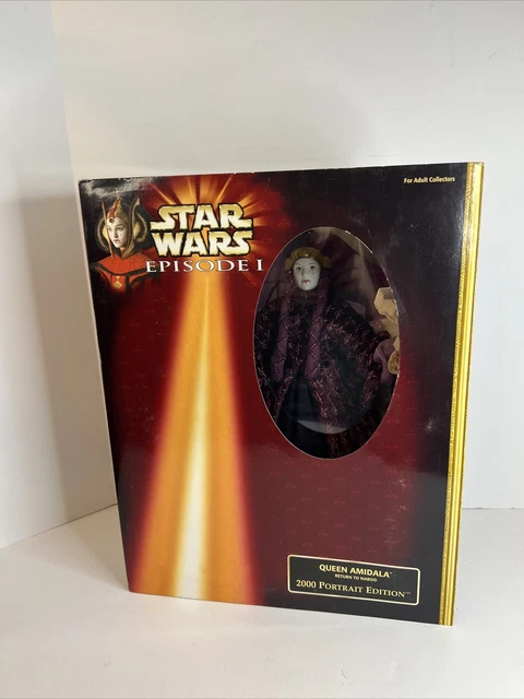 Star Wars Episode I Queen Amidala Return to Naboo 2000 Portrait Edition Doll NIB Star Wars Episode I Queen Amidala Return to Naboo 2000 Portrait Edition Doll NIB