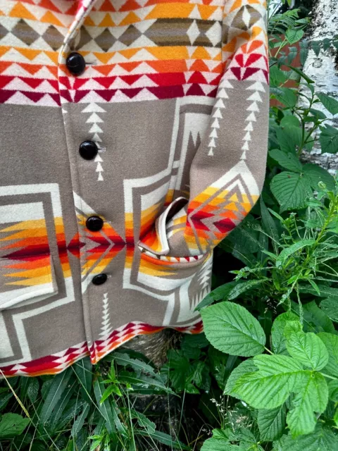 1970's PENDLETON HARDING BLANKET COAT ~ GREAT CONDITION ~ RARE ~ UNISEX ~ SZ 42 2