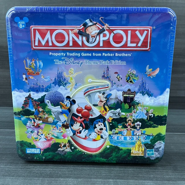 parker-brothers-monopoly-the-disney-theme-park-edition-tin-box-2002