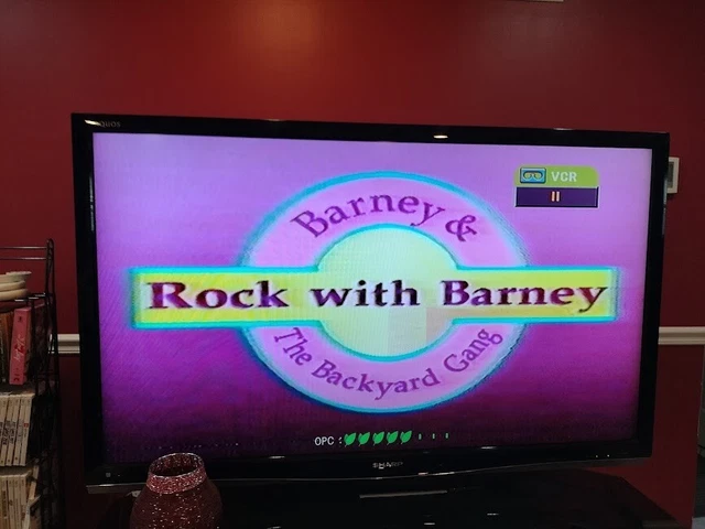 BARNEY - ROCK With Barney (VHS, 1992) (VHS ONLY) £8.79 - PicClick UK