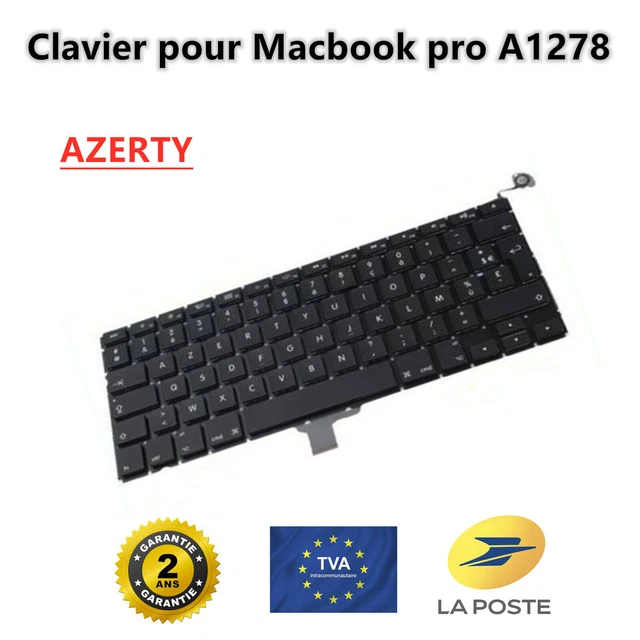 Clavier BluetoothFrançais AZERTY Compatible avec tablettes tactiles