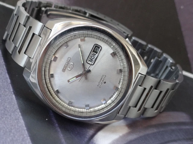 21 JEWEL 6119 8163 Seiko Automatic Gents Wristwatch With Day & Date -  Working $ - PicClick