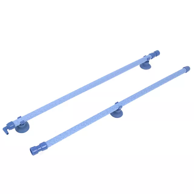 Brique d'air tube plastique pour aquarium Bulle Diffuseur 14.6pouce bleu