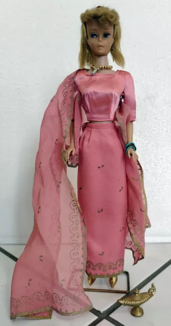 HTF VINTAGE 1962 Mattel Barbie arabian nights 874 little theater