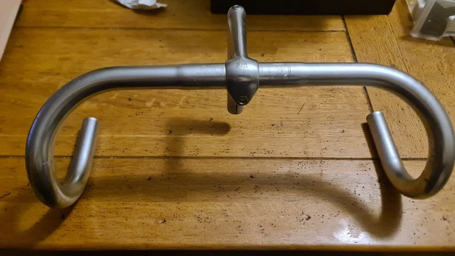 Guidon Manette Campagnolo Vintage + Potence 22 Mm - Vélo De Course - Occasion