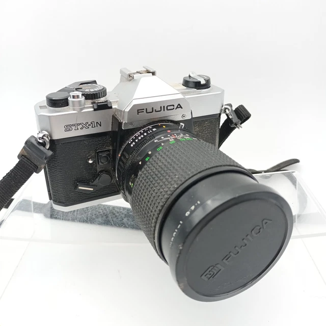 Appareil Photo Fujica STX-1 Argentique + Objectif - Occasion En état Fonctionnel