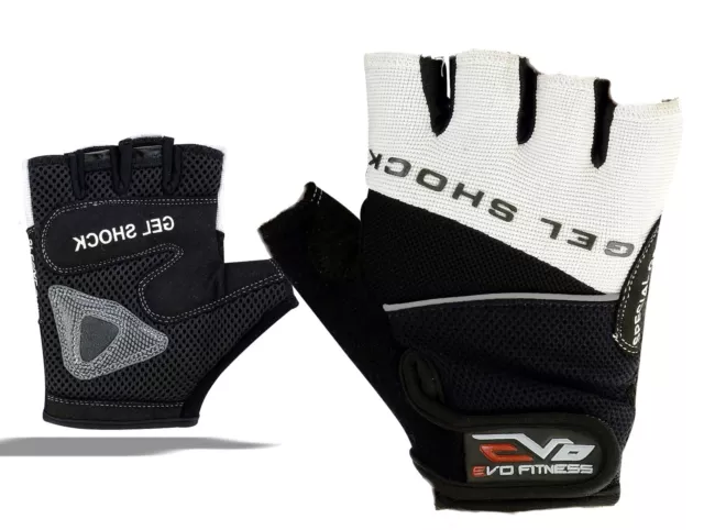 Evo Fitness Radsport Gewichtheben Handschuhe Fitnessstudio Riemen Tücher