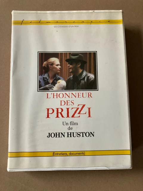 COFFRET FILMASCAPIE PROMO L'HONNEUR DES PRIZZI Jack Nicholson Kathleen