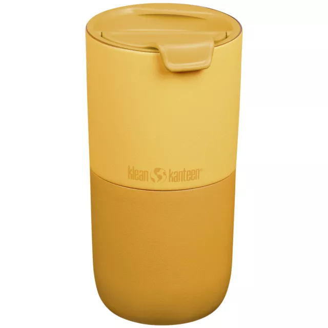 Klean Kanteen Rise 473ml Tumbler w/Flip Lid Boire Tasse Randonnée Old Gold