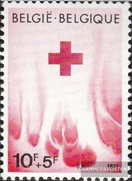 Belgien 1636 (kompl.Ausg.) postfrisch 1971 Rotes Kreuz