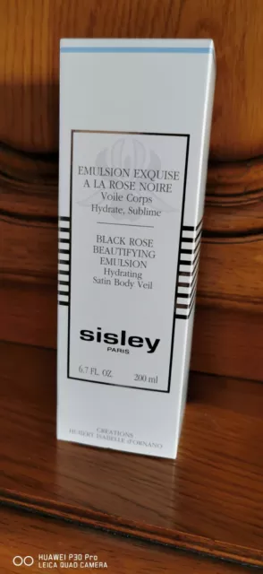 SISLEY Emulsion Exquise à la Rose Noire Soin corps ultra-hydratant NEUF