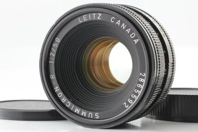 [ EXC + 5] Leica 50mm f2 Summicron-R II 3 Cam Linse Late Hergestellt IN Kanada