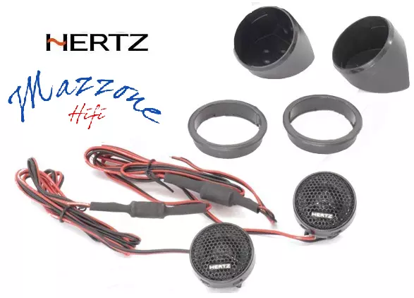 HERTZ TW COPPIA TWEETER 34mm 150W AUTO NEODIMIO CONDENSATORI DAL KIT K 165 AUTO