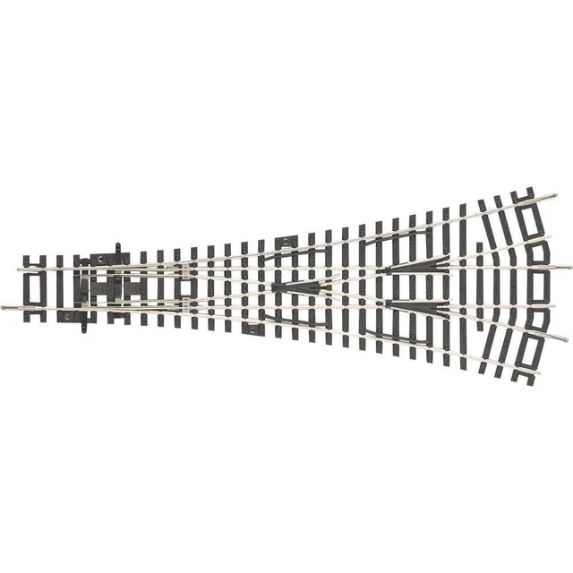 Piko Aiguillage Gauche H0 – 55170, Angle 15°, Voie Droite 239 Mm, Rayon 908 Mm, Pour Voie Béton, H0 1:87