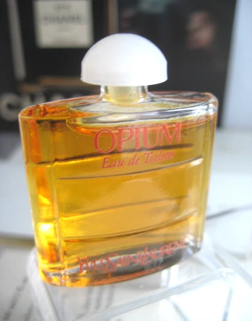 🎁**1990s New Vintage Yves Saint Laurent Opium 0.26 oz mini EDT eau de toilette