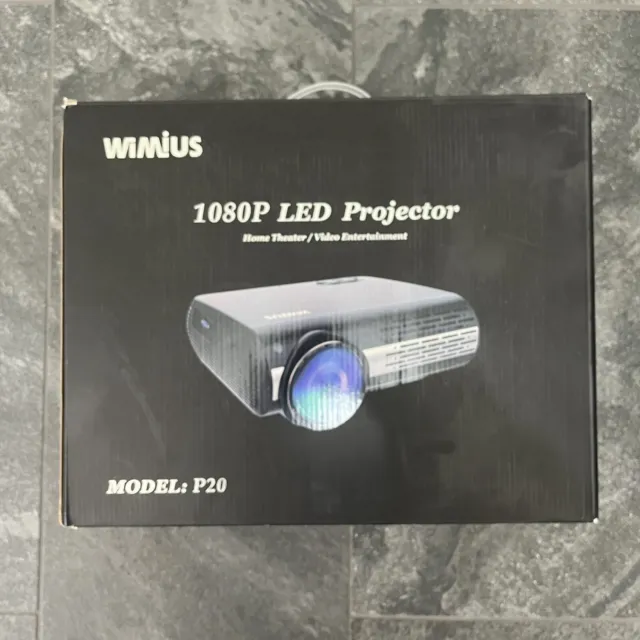 WIMIUS P62: AUTO Focus & Keystone Projector, 18000 Lumen WiFi 6 Bluetooth  Full EUR 210,41 - PicClick IT