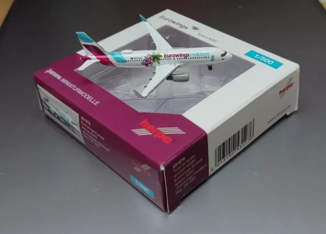 Herpa Wings 1:500 Eurowings Airbus A320