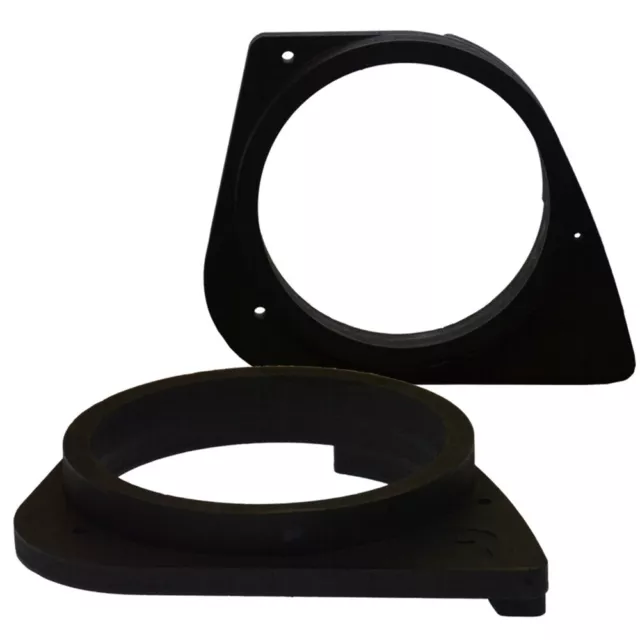 MDF 165 mm Anneaux Haut-Parleur Kit pour BMW 3er e46 Porte avant Adaptateur