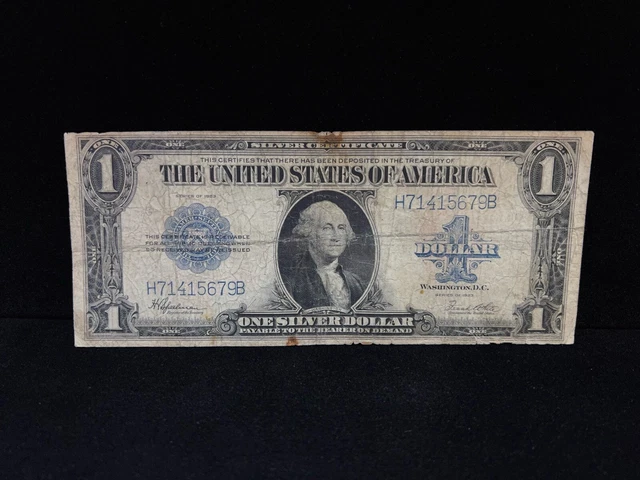 Series 1923 Speelman Signature $1 Silver Certificate Large Note Good Condition