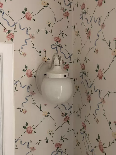 2 Antique Vintage Bathroom Vanity Art Deco Wall Sconce Light Fixtures