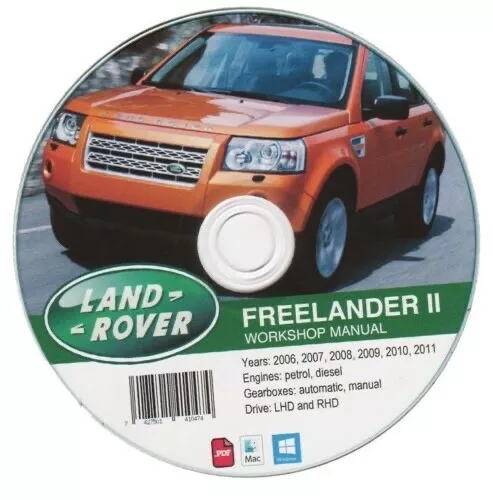 Land Rover Freelander II (2006-2011) Manuel D'Atelier - Réparation Manuelle