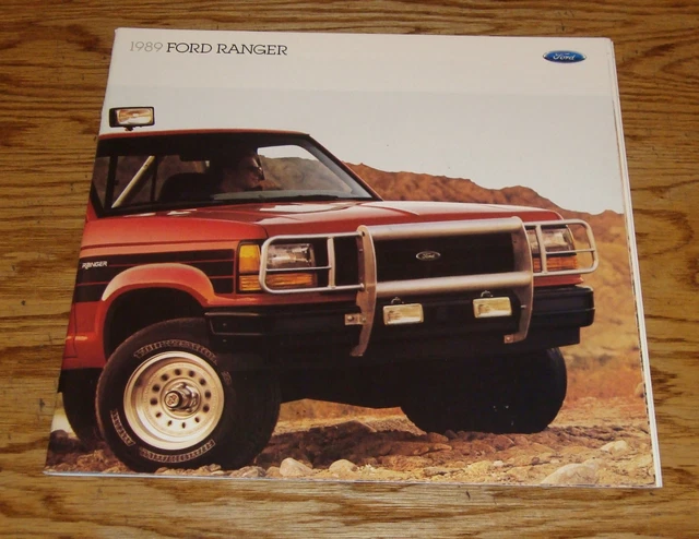 ORIGINAL 1989 FORD Ranger Pickup Truck Sales Brochure 89 XLT STX GT S ...
